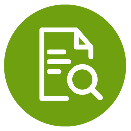 Search Green Circle Icon Icon Search Green